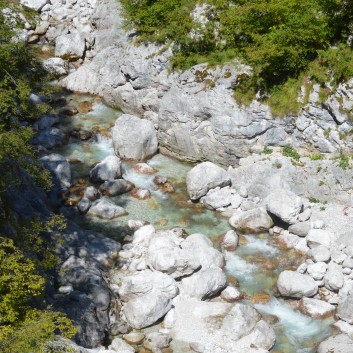 Boka Wasserfall in Slowenien - 08