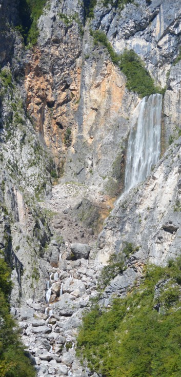Boka Wasserfall in Slowenien - 09