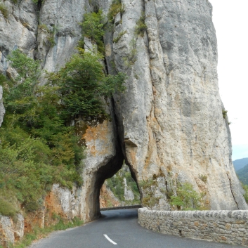 Die Mittelspitze auf der Tour von Les Vignes nach La Malene - 02