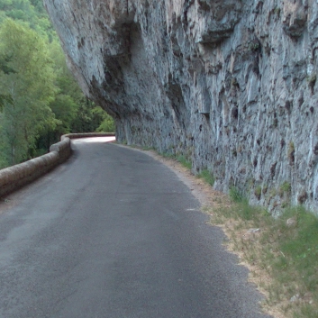 Die Mittelspitze auf der Tour von Les Vignes nach La Malene - 28