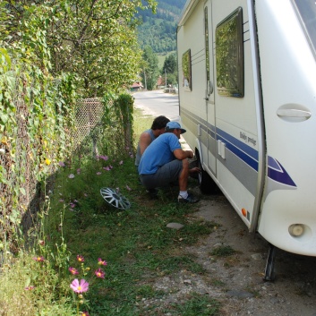 Die Mittelspitze von der Rosteige - Auf der Strecke durch Transilvanien - 23