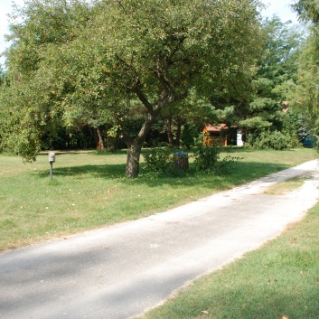 Die Mittelspitze von der Rosteige - Natura Camping Acs in Ungarn an der Donau - 04