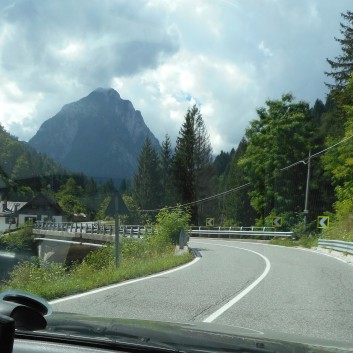 Die Mittelspitze von der Rosteige Im Soccatal in Slowenien - 07