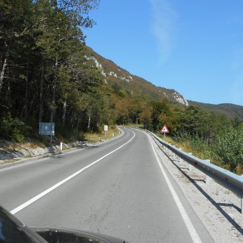 Die Mittelspitze von der Rosteige Im Soccatal in Slowenien - 100