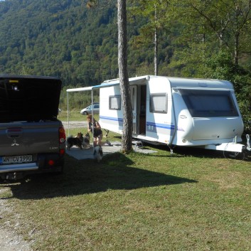 Die Mittelspitze von der Rosteige Im Soccatal in Slowenien - 15