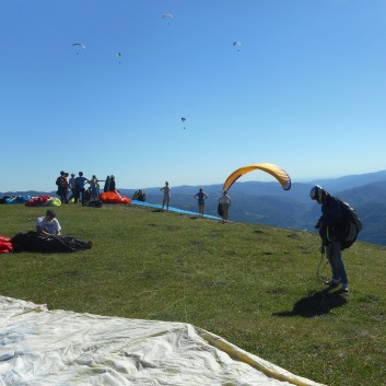 Die Mittelspitze von der Rosteige auf dem Berg Kopala in Slowenien 04