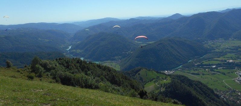 Die Mittelspitze von der Rosteige auf dem Berg Kopala in Slowenien 05