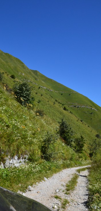 Die Mittelspitze von der Rosteige auf dem Stol in Slowenien - 31