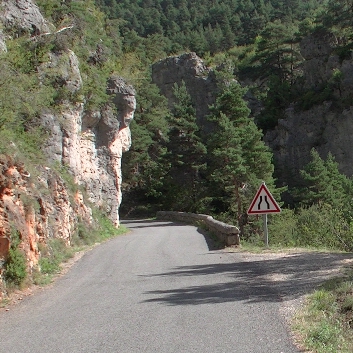 Die Spitze von der Rosteige auf dem Plateau Mejean in Sdfrankreich - 06