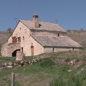 Die Spitze von der Rosteige auf dem Plateau Mejean in Sdfrankreich - 18