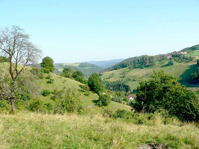 Landschaft - Obere Rosteige