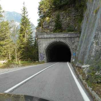 Heimfahrt vom Slowenienurlaub mit den Mittelspitzen von der Rosteige - 08