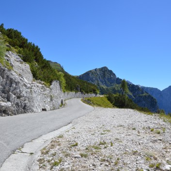 Mangart Hochstrasse in Slowenien - 18