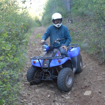 Mit dem Quad zum Viadukt von Milau 03