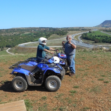 Mit dem Quad zum Viadukt von Milau 11